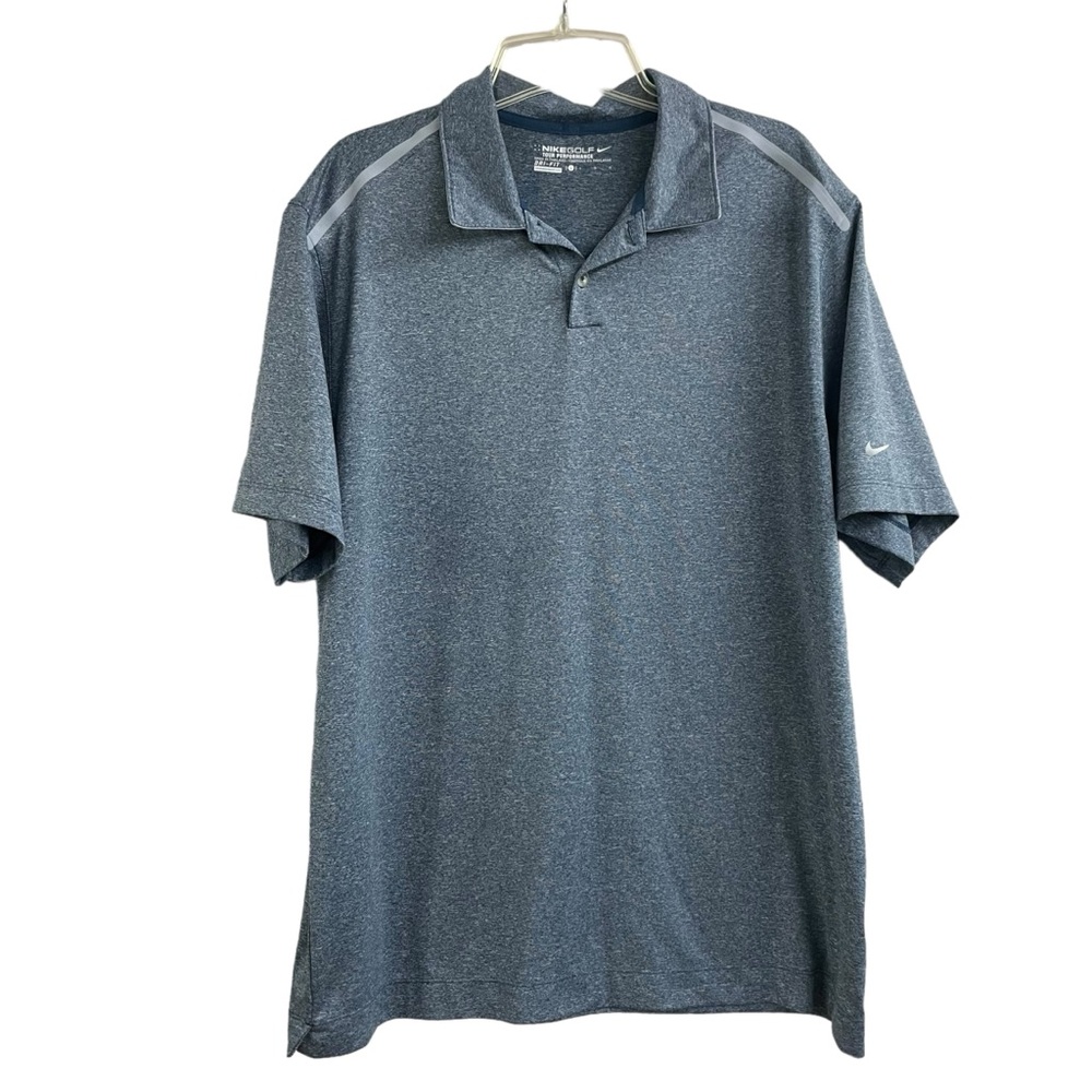 Nike Golf collared polo style short sleeve shirt large